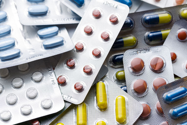 Close up shot of tablets